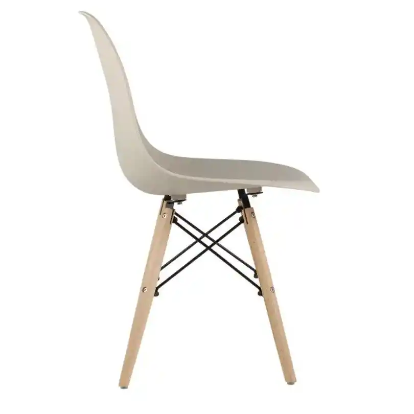 Silla Eames Adulto Beige