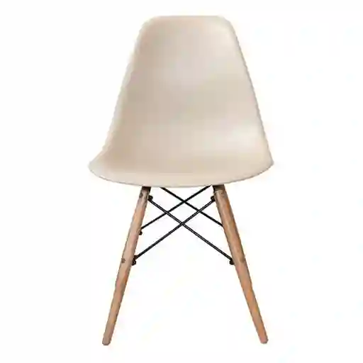 Silla Eames Adulto Beige