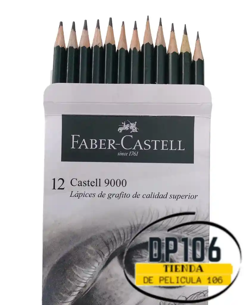 Lapices De Grafito X 12 Und Faber-castell