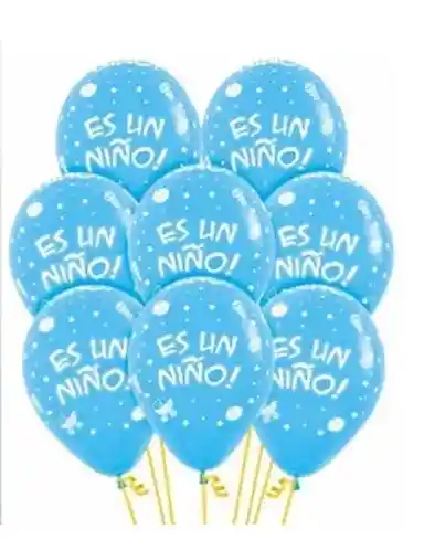 Globos Bombas R12 X 12 - Es Un Niño