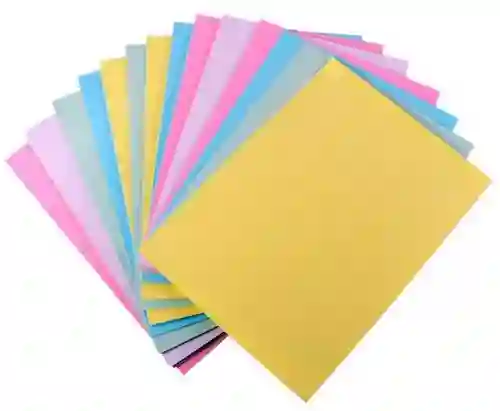 Cartulina De Colores Por 1/8 Unidad