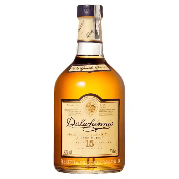 Whisky Malta Dalwhinnie 15 Años Botella 750ml