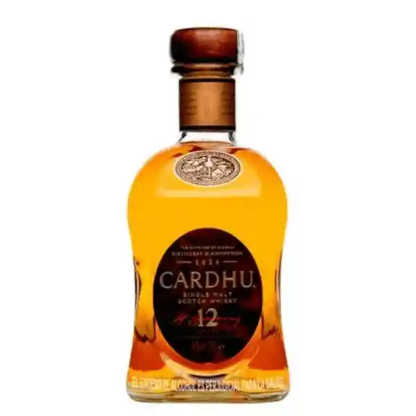 Whisky Malta Cardhu 12 Años Botella 700ml