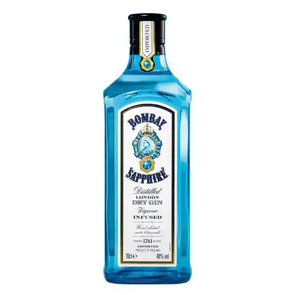 Ginebra Bombay Sapphire Botella 750ml