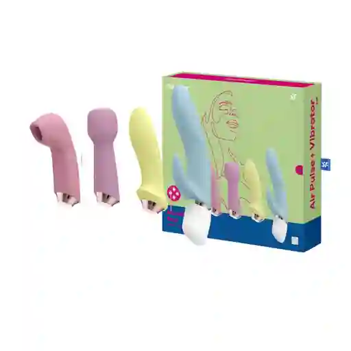 Vibrador Set Marvelous Four 4 En 1 Satisfyer