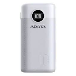 Power Bank 10000mah Multi Carga Rápida Usb-c Adata P10000qcd Blanco