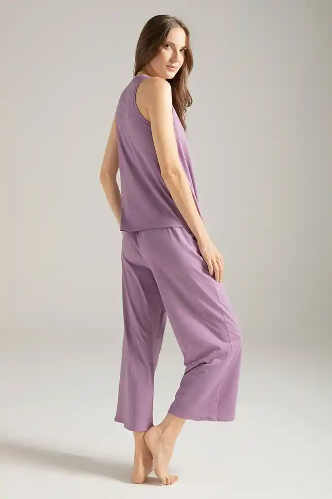 Pijama Pantalon Capri Dama Talla Xl