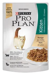 Pro Plan Wet Kitten Pollo En Salsa 85 Gr