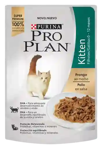 Pro Plan Wet Kitten Pollo En Salsa 85 Gr