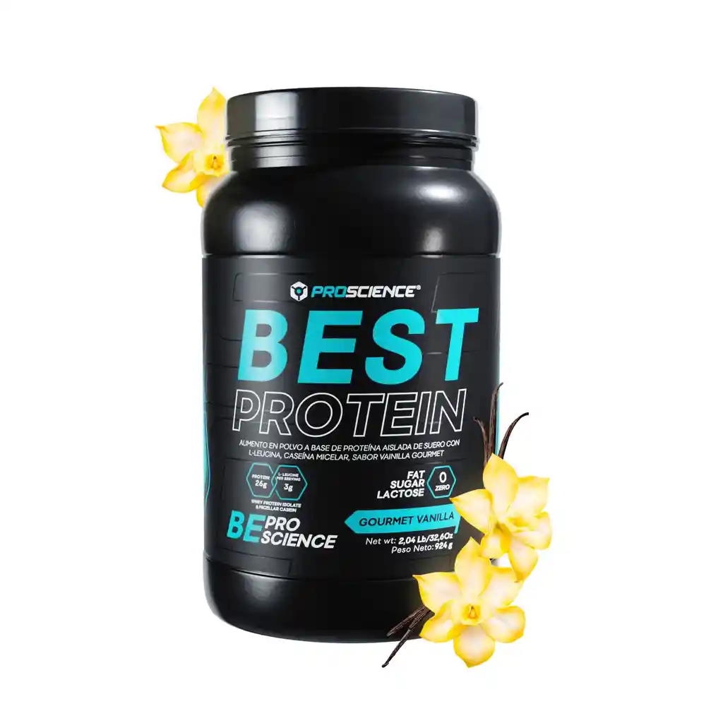 Proteína Best Protein 2lb Sabor Vainilla