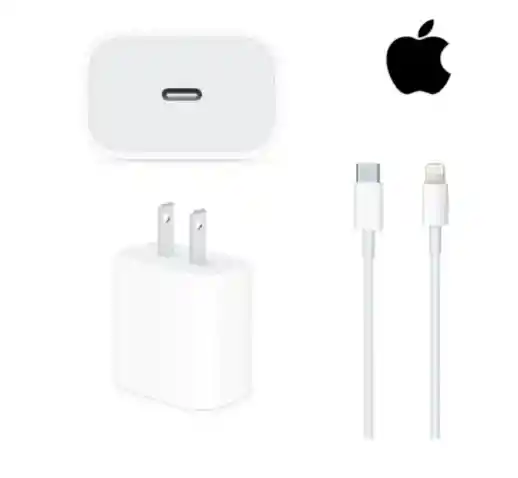 Cargador Iphone Completo Usb Tipo C A Lightning Certificado Original