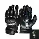 Guantes Para Moto Motociclista En Cuero Tipo Relojero Unisex Negros