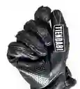 Guantes Para Moto Motociclista En Cuero Tipo Relojero Unisex Negros