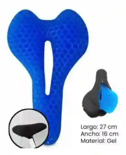 Sillin Silicona Bicicleta Silla Funda Gel Protector Asiento
