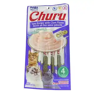 Churu Tuna With Clam Flavor X 4