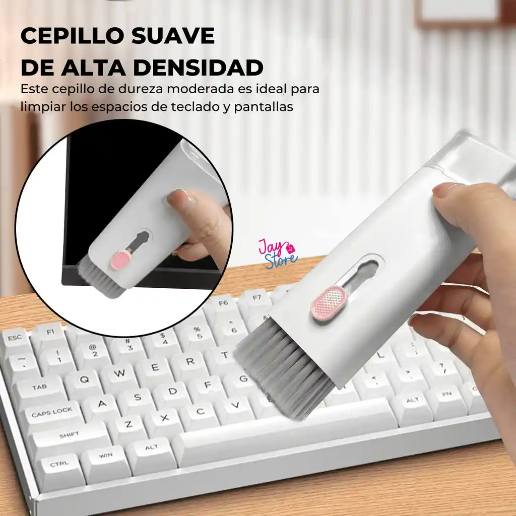 Kit De Limpieza 7en1 Para Celular Computador Audífonos Pc Teclado