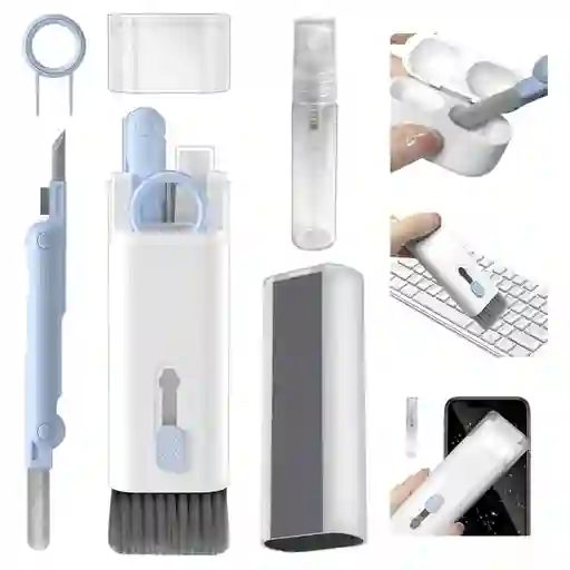 Kit De Limpieza 7en1 Para Celular Computador Audífonos Pc Teclado