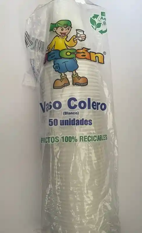  Vaso Colero Vacán X50 
