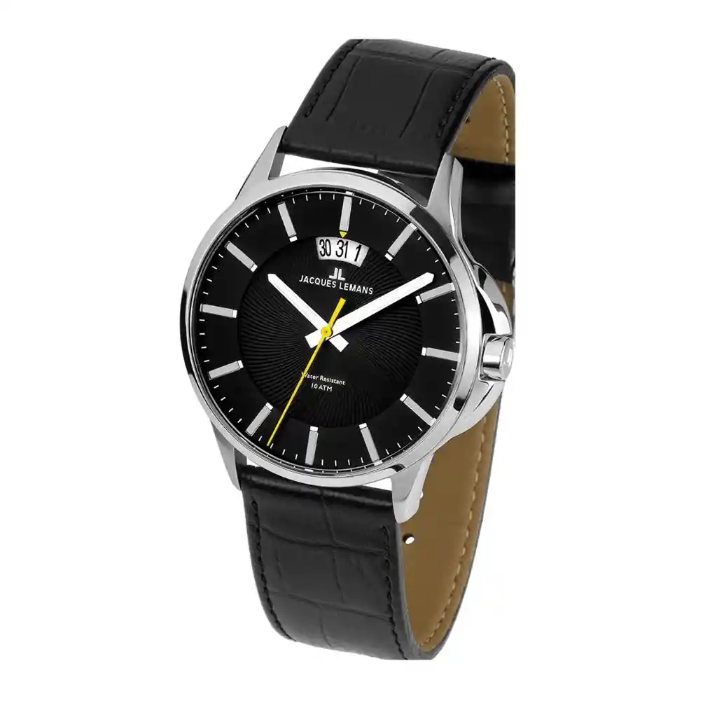 Reloj Jacques Lemans Hombre 1-1540a Negro