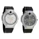 Reloj Con Encendedor Briket De Llama Gas Butano Recargable