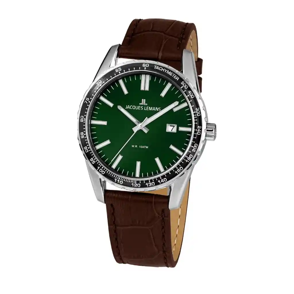 Reloj Jacques Lemans Hombre 1-2022f Marrón Oscuro