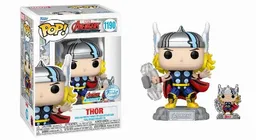 Funko Pop & Pin: The Avengers: Earths Mightiest Heroes Thor Con Pin, Exclusivo De Amazon