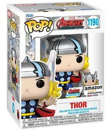 Funko Pop & Pin: The Avengers: Earths Mightiest Heroes Thor Con Pin, Exclusivo De Amazon