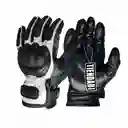 Guantes Para Moto Motociclista Cuero Tipo Esterillado Unisex