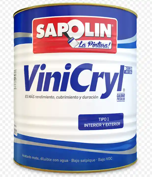 Vinicryl Negro 1/1 Gal