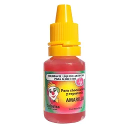 Colorante Colorisa Amarillo X 7ml