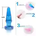 *2 Mini Acostumbrador Anal De Silicona