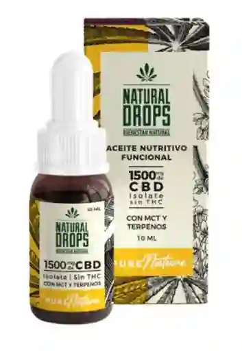 Aceite Nutritivo Funcional Pure Nature Con Extracto De Cannabis 10 Ml