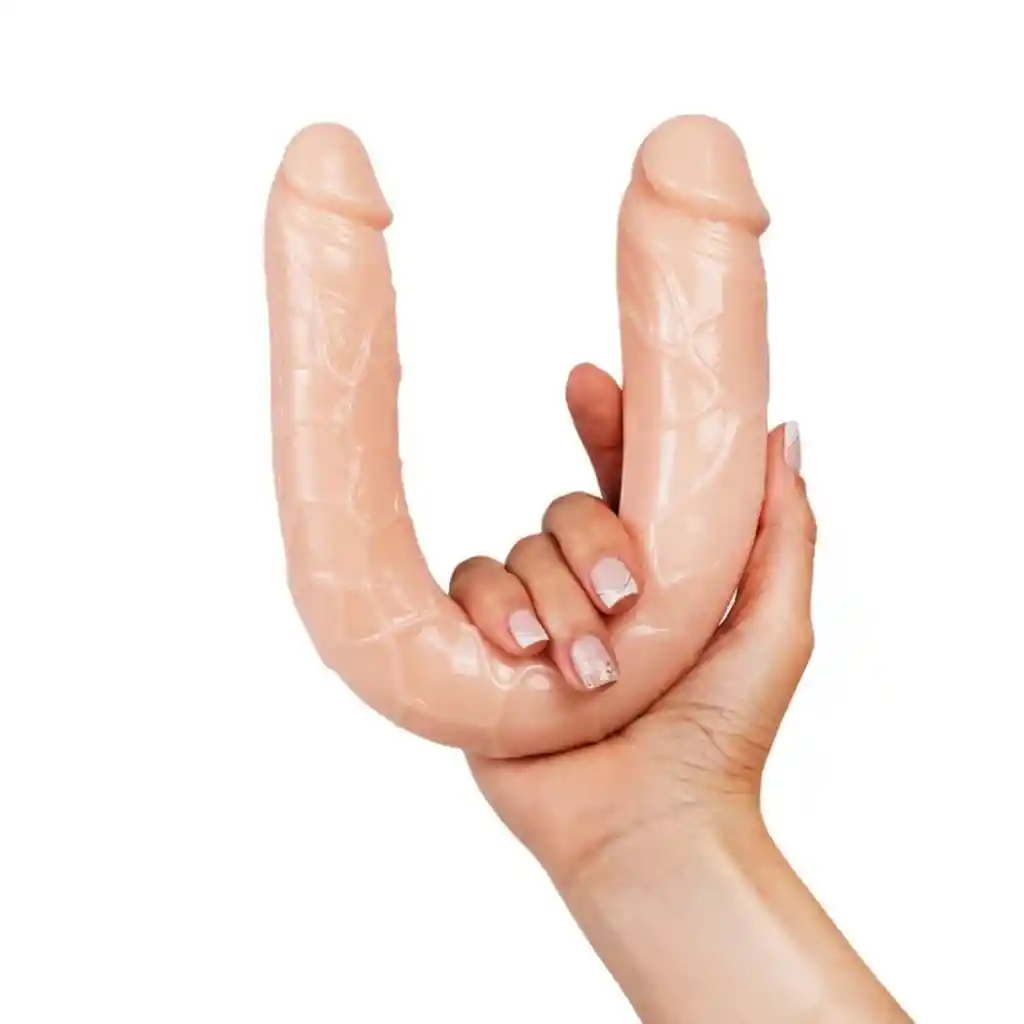 Dildo Doble Niel 35.5 Cm Piel