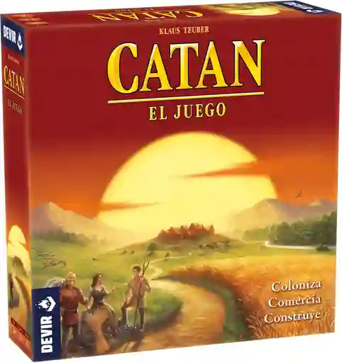 Juego De Mesa Catan En Español Original Adultos Estrategia