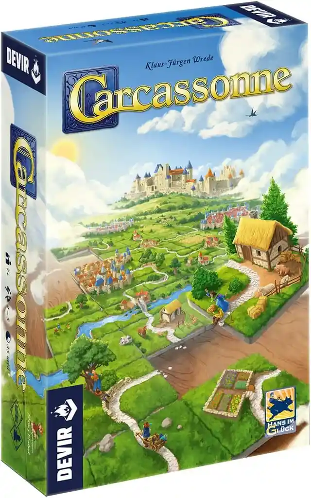 Juego De Mesa Carcassonne Español Original Adulto Estrategia