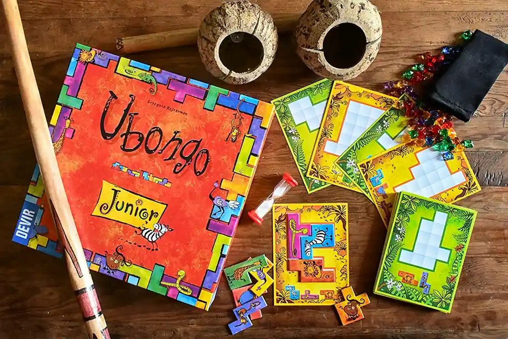 Juego De Mesa Ubongo Español Original Adulto Estrategia Niño