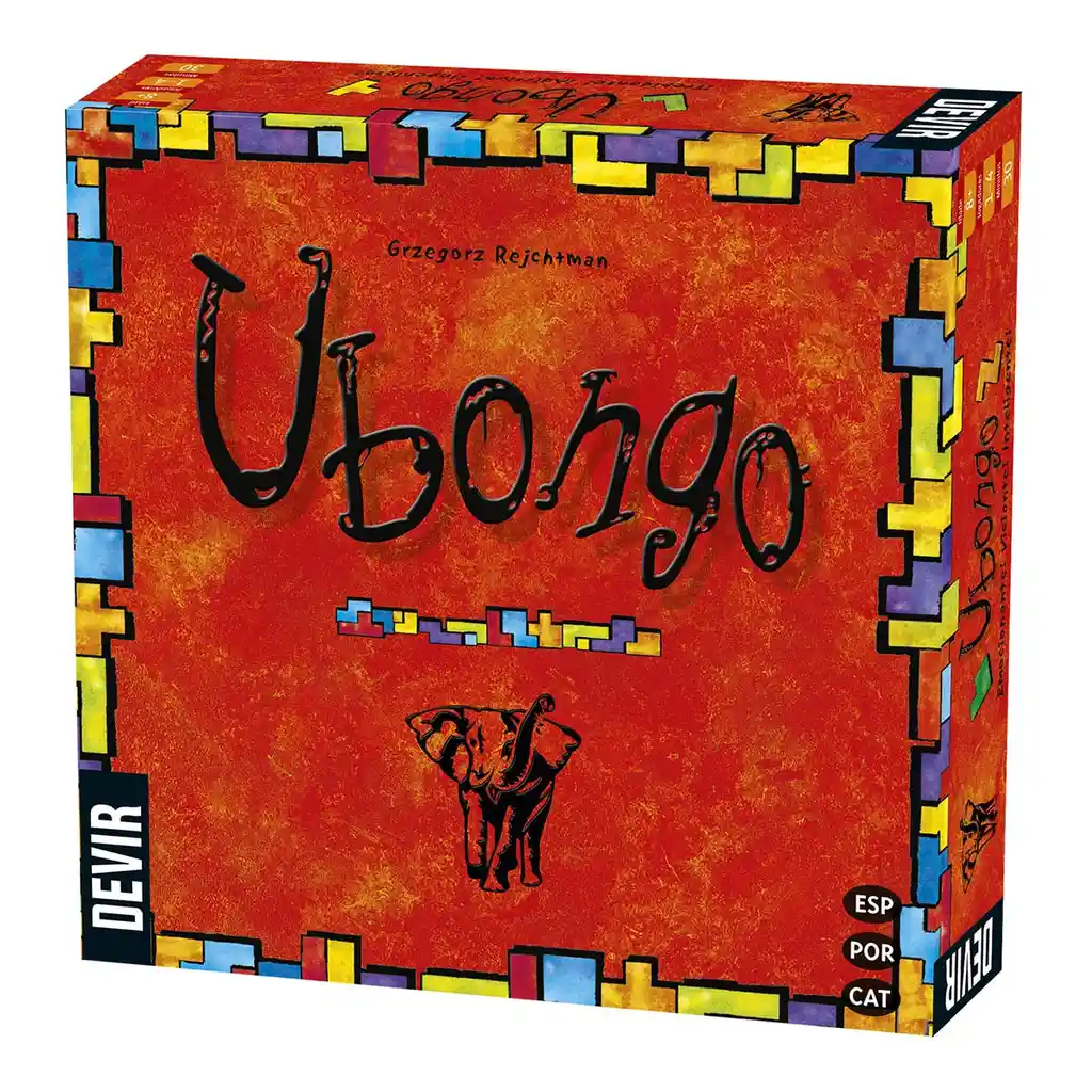 Juego De Mesa Ubongo Español Original Adulto Estrategia Niño