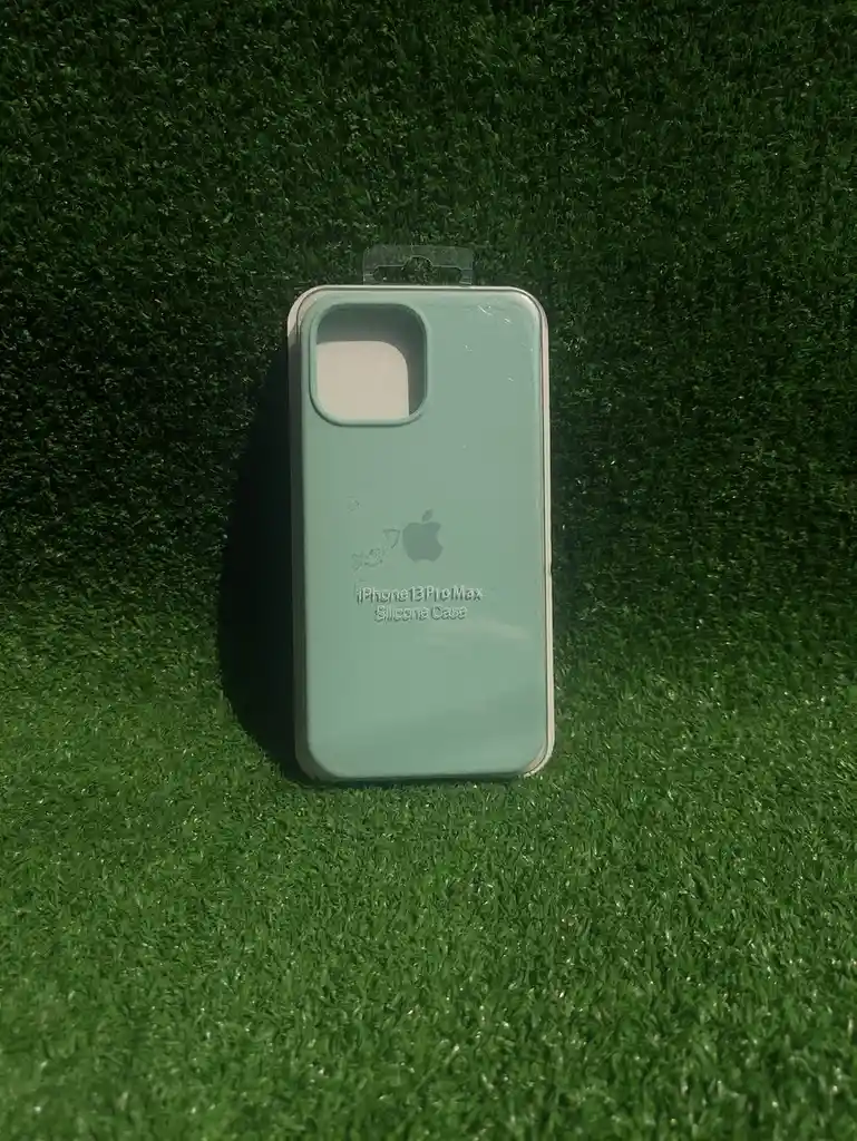 Iphone 13 Pro Max | Forro Protector| Silicone Case | Azul Tiffany | Iphone | Carcasa | Funda | Anti Humedad