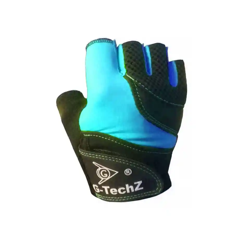 Guantes Para Pesas Para Dama Gimnasio Bicicleta Talla: S Alpino - Azul Turquesa