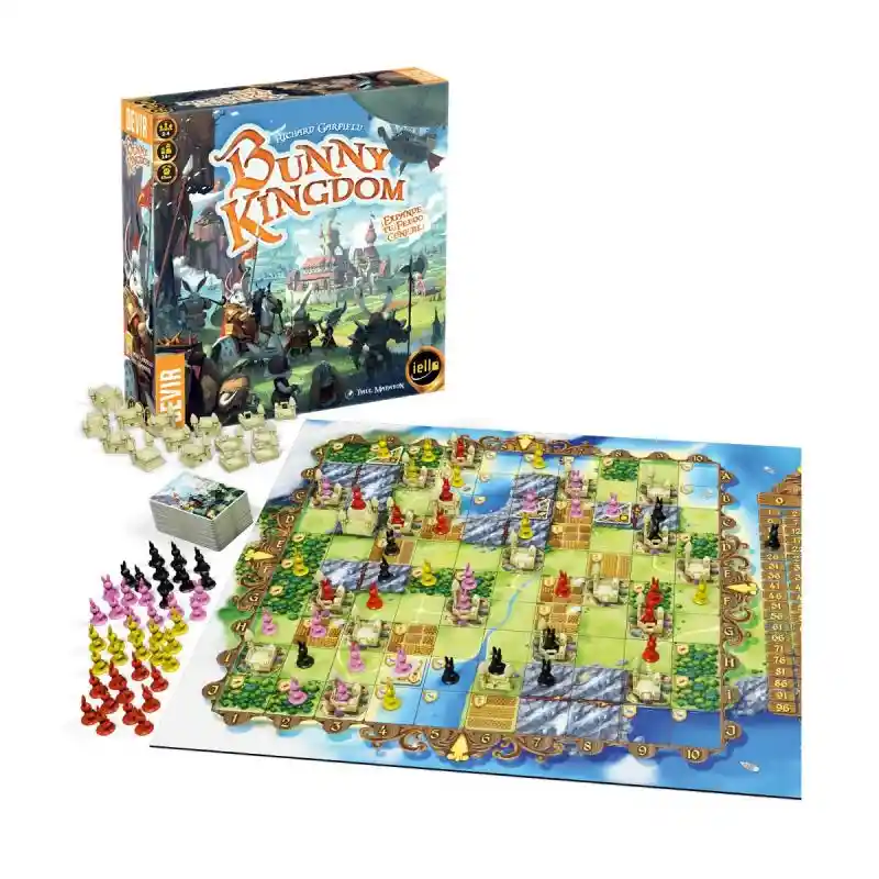 Juego De Mesa Bunny Kingdom En Español Adultos Estrategia