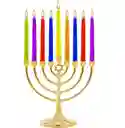 Velas Para Candelabro Menorá X44 Menorah Chanukah Judio Judaísmo Hanukkah