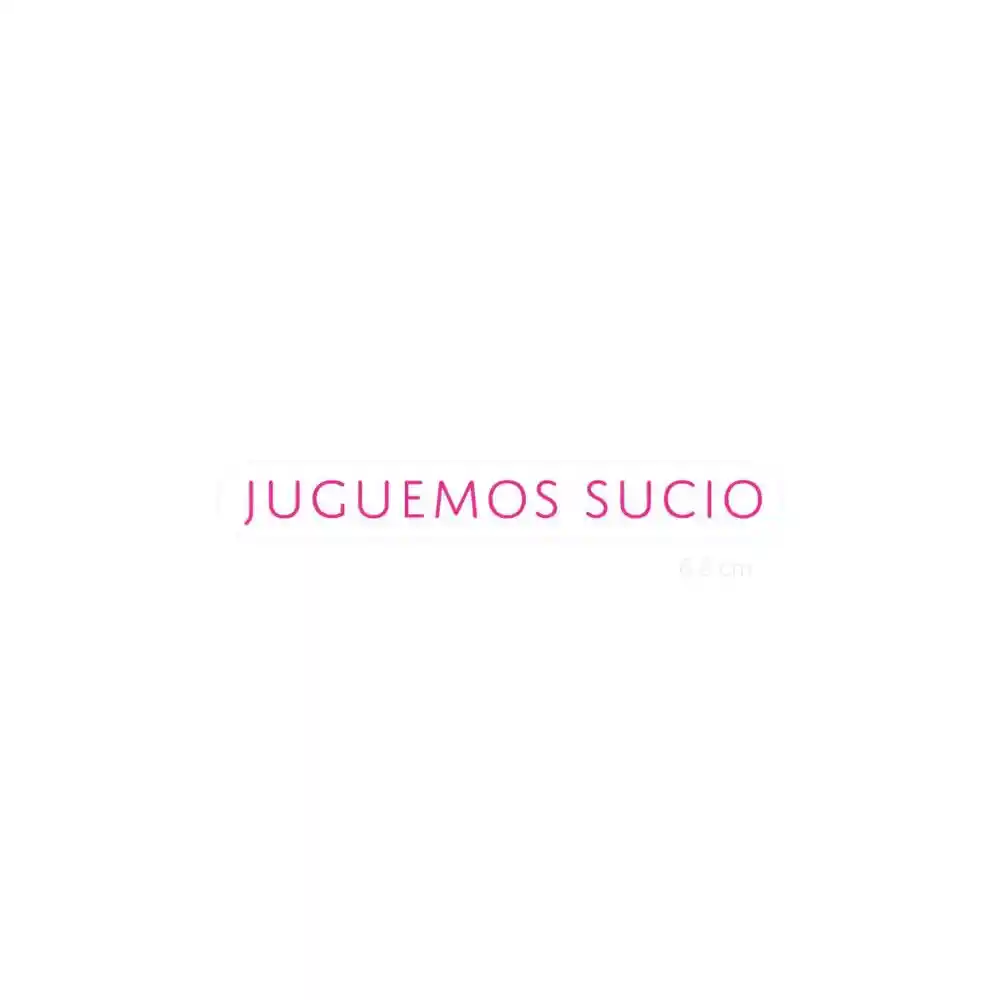 Juguemos Sucio- Tatuaje Temporal