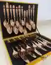 Juego De Cubiertos 24 Piezas De Acero Inoxidable Con Caja
