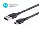 Cable Usb A Tipo C Motorola / 1mt