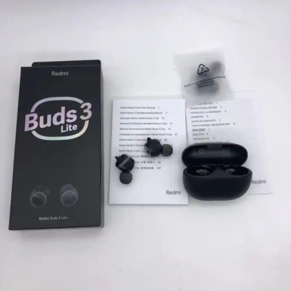 Audifonos Redmi Buds 3 Lite Black Aaa