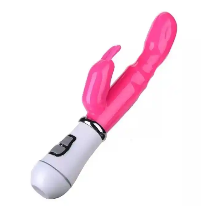 Vibrador Doble Estimulacion Clitoris Y Punto G Recargable