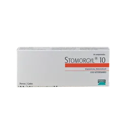 Stomorgyl 10mg Blister 10 Tabletas
