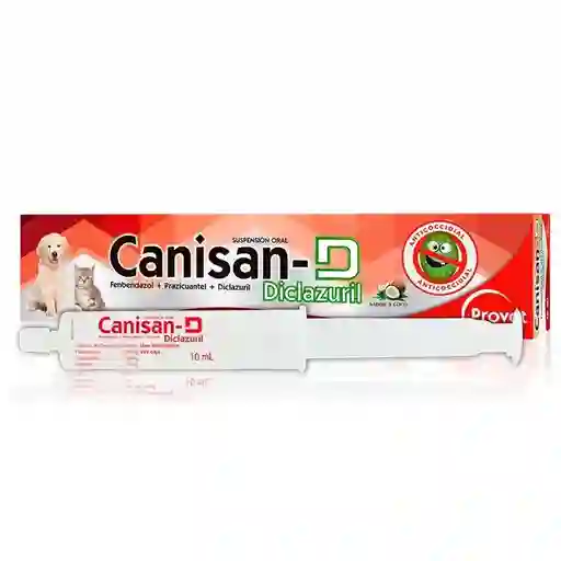 Canisan- D (diclazuril) X 5ml