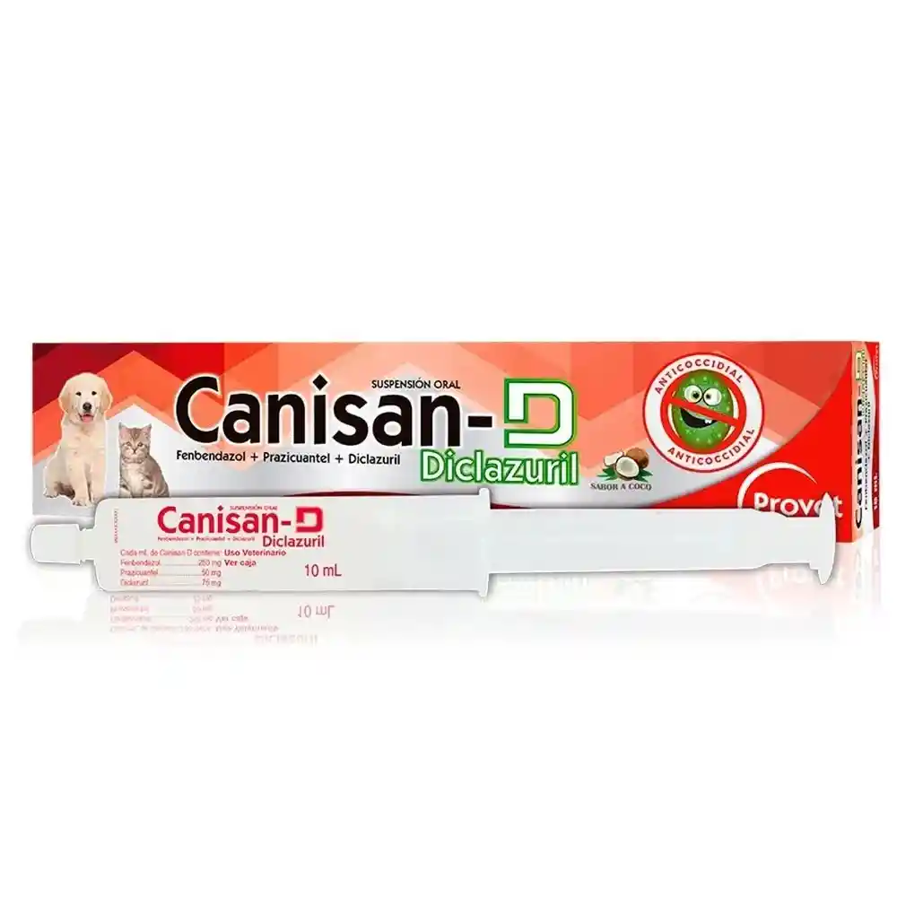 Canisan- D (diclazuril) X 5ml