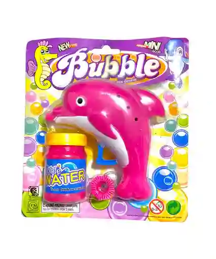 Juguete Burbujero Motivo Delfin Color Rosado Ref Uru-567